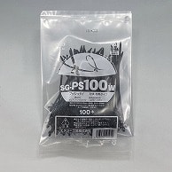 エスジー工業 結束バンド　SGケーブルタイ　プッシュタイ 黒　100本 SG-PS100W 1袋（ご注文単位1袋）【直送品】