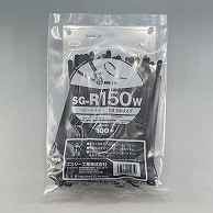 エスジー工業 結束バンド　SGケーブルタイ　リピートタイ 黒　100本 SG-R150W 1袋（ご注文単位1袋）【直送品】