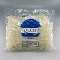 エスジー工業 結束バンド　SGケーブルタイ　プッシュリリースタイ 乳白　500本 SG-PR200 1袋（ご注文単位1袋）【直送品】