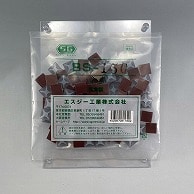 エスジー工業 SGケーブルタイ　アクセサリー　タイベース 強粘着　乳白　100個 BS-15G 1袋（ご注文単位1袋）【直送品】