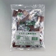 エスジー工業 SGケーブルタイ　アクセサリー　タイベース 強粘着　乳白　100個 BS-30G 1袋（ご注文単位1袋）【直送品】