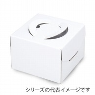 柳井紙工 キャリーデコケース　保冷ホワイト 6 53016 100枚/箱（ご注文単位1箱）【直送品】