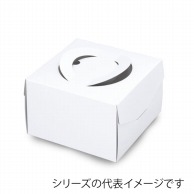 柳井紙工 キャリーデコケース　ホワイト 5.5 52255 100枚/箱（ご注文単位1箱）【直送品】