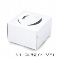 柳井紙工 キャリーデコケース　ホワイト 6.5 52265 100枚/箱（ご注文単位1箱）【直送品】