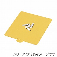 四角金台紙 ロック有　4号 2-000-55　100枚/袋（ご注文単位1袋）【直送品】