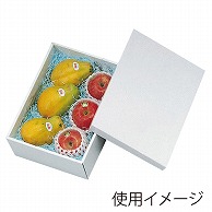 ギフト箱　お値打ちBOX ホワイト　中 L-177 50枚/束（ご注文単位1束）【直送品】