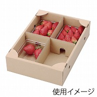 サービス箱　いちご300g×4P  L-2226 20枚/束（ご注文単位4束）【直送品】