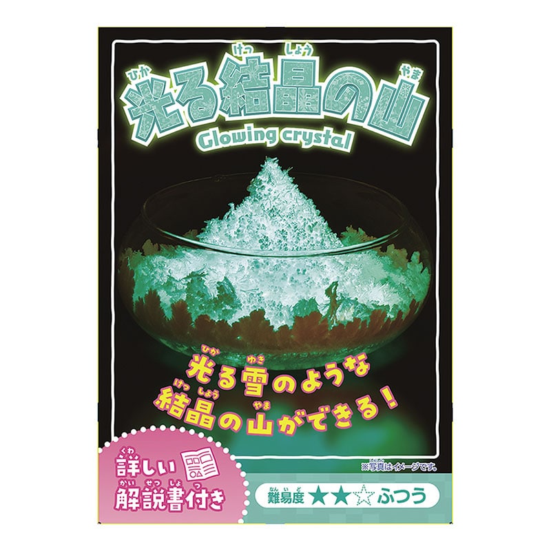 実験キット　光る結晶の山 12入 46602 1パック（ご注文単位1パック）【直送品】