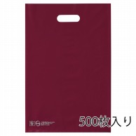 ストア・エキスプレス ポリ袋　ソフトタイプ　エンジ 40×50cm　500枚入 61-782-42-7　500枚入 1セット（ご注文単位10セット）【直送品】