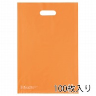 ストア・エキスプレス ポリ袋　ソフトタイプ　オレンジ 25×40cm　100枚入 61-782-43-1　100枚入 1セット（ご注文単位10セット）【直送品】