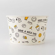 BMターゲット フードカップ　Nice　Day 850ml DY850-NICEDAY 50個/袋（ご注文単位12袋）【直送品】