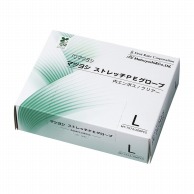 マツヨシ　ストレッチPEグローブ　MY-7573 L　200枚×40箱  1箱（ご注文単位1箱）【直送品】