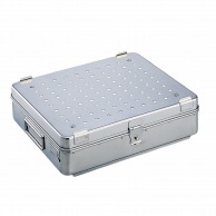 中材用角型カスト　フィルター式　小　M-35F 29.5×23×8.5cm  1個（ご注文単位1個）【直送品】