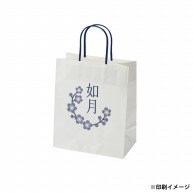 【オリジナル印刷】スムースB22－12　片艶・晒100G ベタ印刷なし1色印刷　1000枚 オプション　アクリル紐芯入カラー替え 1000枚