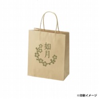 【オリジナル印刷】スムースB22－12　未晒100g（茶） ベタ印刷なし1色印刷　3000枚 オプション　ニス 3000枚