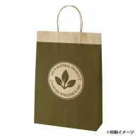 【オリジナル印刷】スムースB2才　未晒120g（茶） ベタ印刷あり1色印刷　3000枚 オプション　なし 3000枚