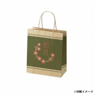 【オリジナル印刷】スムースB22－12　未晒100g（茶） ベタ印刷あり2色印刷　1000枚 オプション　ニス 1000枚