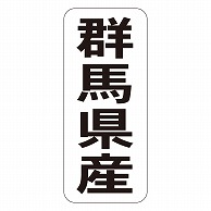 カミイソ産商 エースラベル 群馬県産 タテ K-1409 1000枚/袋（ご注文単位1袋）【直送品】