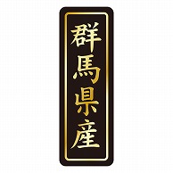 カミイソ産商 エースラベル 群馬県産 タテ金箔 K-1609 750枚/袋（ご注文単位1袋）【直送品】