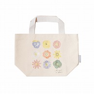 ケー・イー・アイ 刺繍ミニトートバッグ 押し花 IT003-6 1個（ご注文単位2個）【直送品】