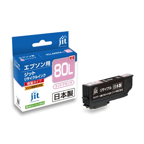 JIT-E80LML JITインク　ICLM80L対応 1個 (ご注文単位1個)【直送品】