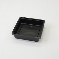 アクタ 弁当容器　ワン折小隅　底 45A 黒 50枚/袋（ご注文単位8袋）【直送品】