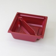 アクタ 弁当容器　ワン折重　底 41S 赤 50個/袋（ご注文単位8袋）【直送品】