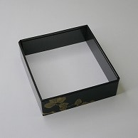 アクタ 丼容器 ワン折重 縁 56(50) 新琥珀松 50枚/束（ご注文単位8束）【直送品】