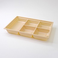 アクタ 弁当容器　ワン折重　底 90×60　J-5 IV 25枚/袋（ご注文単位8袋）【直送品】