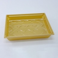 アクタ 弁当容器　ワン折重　底 76×60A 金 25枚/袋（ご注文単位8袋）【直送品】