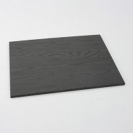 アクタ 弁当容器　ワン折重　共蓋 76×60 黒焼杉 25枚/袋（ご注文単位8袋）【直送品】