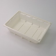 アクタ 弁当容器　ワン折重　底 54×38A CR 50個/袋（ご注文単位8袋）【直送品】