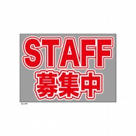 P・O・Pプロダクツ ウィンドウシール 片面 6870　STAFF募集中 1枚（ご注文単位1枚）【直送品】