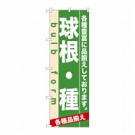 P・O・Pプロダクツ のぼり 球根・種 No.7932 1枚（ご注文単位1枚）【直送品】