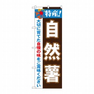 P・O・Pプロダクツ のぼり  21509　特産！自然薯 1枚（ご注文単位1枚）【直送品】