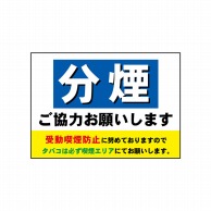 P・O・Pプロダクツ POPシート　吸着ターポリン A5 22652　分煙 1枚（ご注文単位1枚）【直送品】