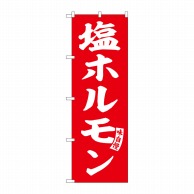 P・O・Pプロダクツ のぼり  SNB-6133　塩ホルモン　赤　白文字 1枚（ご注文単位1枚）【直送品】