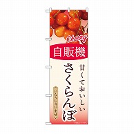 P・O・Pプロダクツ のぼり 自販機　さくらんぼ SNB-9747 1枚（ご注文単位1枚）【直送品】