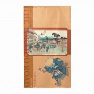 P・O・Pプロダクツ 市松レースのれん  43494　東海道戸塚洋 1枚（ご注文単位1枚）【直送品】