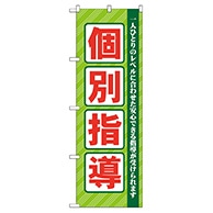 P・O・Pプロダクツ のぼり  GNB-67　個別指導 1枚（ご注文単位1枚）【直送品】