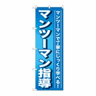 P・O・Pプロダクツ のぼり  GNB-759　マンツーマン指導 1枚（ご注文単位1枚）【直送品】