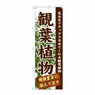 P・O・Pプロダクツ のぼり 観葉植物 GNB-1071 1枚（ご注文単位1枚）【直送品】