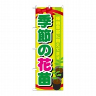 P・O・Pプロダクツ のぼり 季節の花苗 GNB-1080 1枚（ご注文単位1枚）【直送品】