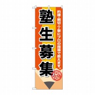 P・O・Pプロダクツ のぼり  GNB-1574　塾生募集　鉛筆 1枚（ご注文単位1枚）【直送品】