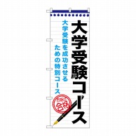 P・O・Pプロダクツ のぼり  GNB-1590　大学受験コース 1枚（ご注文単位1枚）【直送品】