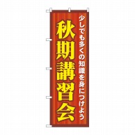 P・O・Pプロダクツ のぼり  GNB-1591　秋期講習会 1枚（ご注文単位1枚）【直送品】