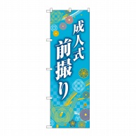 P・O・Pプロダクツ のぼり  GNB-4062　成人式前撮り　青 1枚（ご注文単位1枚）【直送品】