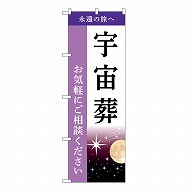 P・O・Pプロダクツ のぼり 宇宙葬　ご相談　A GNB-6512 1枚（ご注文単位1枚）【直送品】