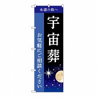 P・O・Pプロダクツ のぼり 宇宙葬　ご相談　B GNB-6513 1枚（ご注文単位1枚）【直送品】