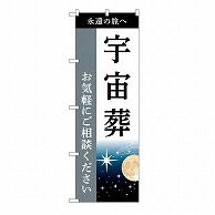 P・O・Pプロダクツ のぼり 宇宙葬　ご相談　C GNB-6514 1枚（ご注文単位1枚）【直送品】